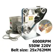 Mini Belt Sander Polishing Sanding Grinding Machine Electric Fixed Angle Grinder