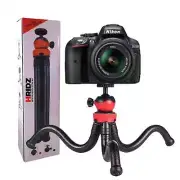Hridz 360 Degree Flexible Octopus Portable Tripod Heavy Duty Ball Head Stand for