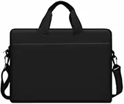 BOOC Laptop Bag with Handle/ Body Strap 15-inch Portable Laptop Bag - Black
