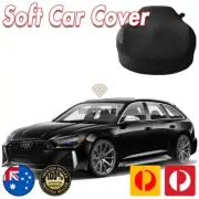 Spandex Car Cover for Audi A6 S6 RS6 Quattro Softline Black Washable