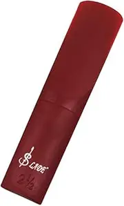 Dickly 1 Piece Plastic Alto Saxophone Reed Thickness 2.5 Woodwind Accessories, Red