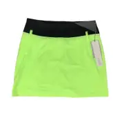 Annika Cutter & Buck Skort Womens M Medium Sprout CB DryTec 50+ Sun Protection