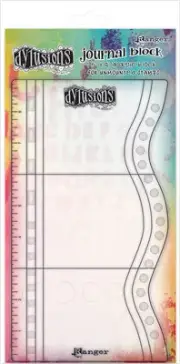 Dyan Reaveley's Dylusions Journaling Block 9"X5"-Acrylic DYA58724