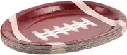 25 Pcs Rugby Paper Plate Holiday Paper Plates Soccer Dessert Plates Football Party Tableware Football Food Plates Sports Game Supplies Plates Rugby Party Decorations