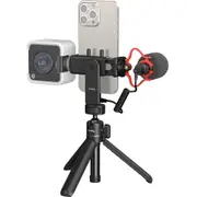 SmallRig Smartphone Vlog Tripod Kit VK-50 Advanced Version - Combines the functions of a tripod and selfie stick. Compact and portable [SR-4369]