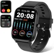 TORJALPH Smart Watch 1.69" Full Touch Screen Smartwatch for Android Phones and i