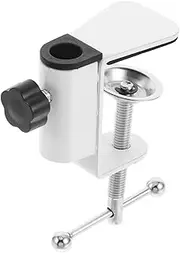 FOYTOKI Aluminum Alloy Desk Lamp Clamp with Rotatable Arm and Secure Metal Base for Warm Desk Lamps and Bright LED Light Versatile for Aromatherapy Devices