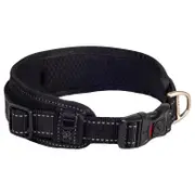 Rogz Padded Collar Black (X-Large) | For Dogs