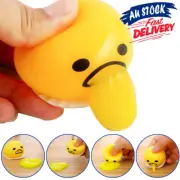 BP Egg Yolk With Stress Ball Puking Yellow Goop Squishy