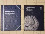 2 Whitman Jefferson Nickel Coin Folders 1938-61 & 1962-94 #2