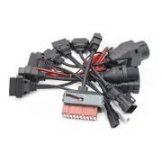 8pcs Car Cables Set with 30 20 38 3 2 Pin OBD II 2 Diagnostic Tools for PSA Audi BMW OPEL FIAT