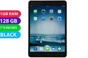 Apple iPad Mini 2 Wifi + Cellular (128GB, Black) - Refurbished (Excellent)