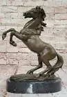 Rearing Horse Handmade Art Gilt Bronze Classic Artwork Masterpiece Art Deco Deal