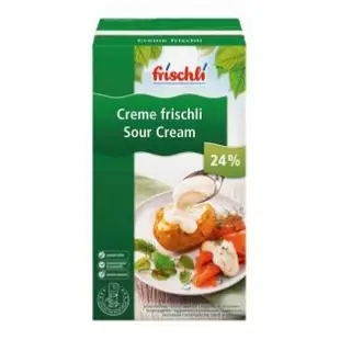 《AJ歐美食鋪》限冷藏 德國 Frischli 酸奶 酸奶油 1L 酸奶 Sour Cream