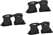 BESPORTBLE 3 Pairs Cushion Cycling Knee Scrubbing Floor Knee Pad Knee Brace Gardening Foam Knee Pad Professional Knee Pads Kneeling Pad Knee Bands Garden Knee Pad Knee Warmer Knee Guard Black