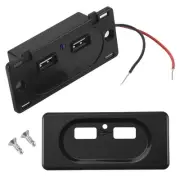 Vehicle DC5V/3.1A Dual USB Ports Socket Modification Accessories for Car5539