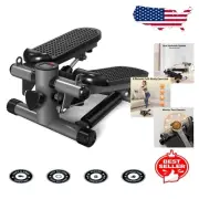 Portable Home Exercise Mini Stepper with Smart Display & Shock-Absorbing Pad