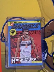 Rui Hachimura 2020-21 Panini Donruss Basketball Net Marvels Insert