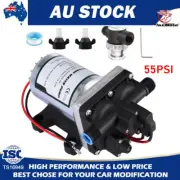 55PSI Replace For SHURflo 4009 12V For Caravan RV Water Pumps Kit Self Priming