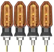 Motorcycle Indicators Turning For Y&amaha R6 R3 R1 R7 R125 YZF R25 MT 07 09 03 TDM 850 900 8 MM 12 V Motorcycle Turn Signal Light Running