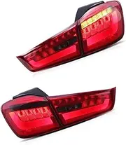 Car Tail Light Assembly Compatible For Lancer Sports 2010-2015 LED Turning Signal Lights