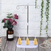 TripleThread Stand: Lightweight PE Spool Holder for Embroidery & Sewing Machines