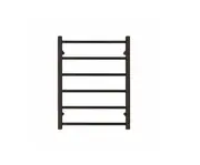 600*780*120mm 6 Bar Black Satin Non-Heated Towel Rail