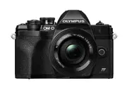 Olympus OM-D E-M10 Mark IV Black Body w/14-42mm EZ Lens Compact System Camera