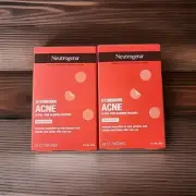 2 Pk Neutrogena Stubborn Acne Pimple Patches,Ultra-ThinHydrocolloid Spot Sticker