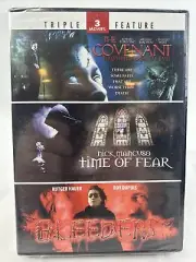 The Covenant Brotherhood of Evil/Time of Fear/Bleeders 2-Disc DVD Set Horror NEW