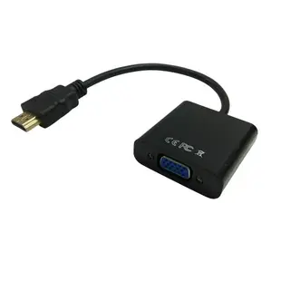 [少量現貨dd] ONTEN 歐騰 HDMI 轉 VGA轉換器 15cm 轉接頭 轉接線 聯想/華碩/宏碁/Sony/戴爾 筆記型電腦連接投影機/顯示器 (UJ1)I13