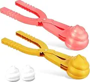 ADOCARN 2pcs Large Maker Clip Makers for Outdoor Fun Ice Play Unique Design for Building Snowmen and Structures