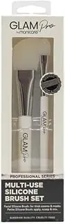 Manicare Glam Pro Professional Series Silicone Brush (Pack of 2)