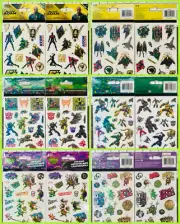 BLACK ADAM, TRANSFORMERS, TEENAGE MUTANT NINJA TURTLES | Sandylion Sticker Icons