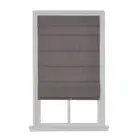 Home Decorators Collection Cordless Blackout Fabric Roman Shade 33X64 Light Gray