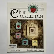 The Cross Eyed Cricket Collection Summer Acorns Cross Stitch Chart Leaflet #231