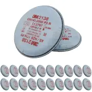 3M 2138 Respirator Filter Disc Particulate OV/AG 2000 - 10 Pairs