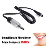 Dental Lab Electric Motor Handpiece E-Type For Marathon Micro Motor