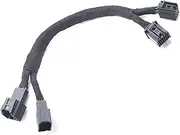 QSYPSS SGW Extension Cable - USB, 4.8 Mbps, 1 ft, Black, Tangle Free, Compatible with Jeep Gladiator 2020+, Wrangler 2018+, Ram 1500 2019+, TRX 2021+, Vehicle Diagnostic Tools