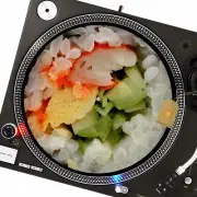 Sushi Roll Slipmat Turntable 12" for DJ Vinyl LP Audiophile