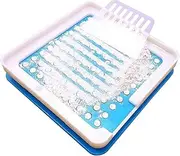 Capsule Machine Size 00 (Large) - 100 Holes Empty Capsules Filler with Tamper Supplements Filling Vitamin