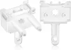2 Pcs Vertical Blind Wand Control Replacement Repair Accessories White Window Bl