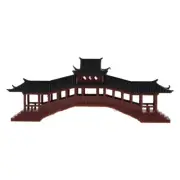 Micro Landscape Ornament Child Pavilion Model Home Desktop Ornaments