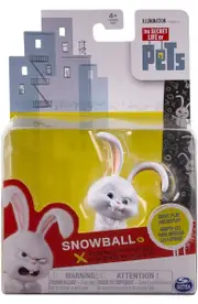 SECRET LIFE OF PETS POSEABLE PET FIGURE SNOWBALL