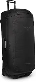 [Osprey] Transporter 120L Wheeled Travel Duffel Bag, Raven Black, Raven Black/Black, Wheeled Duffel Bag