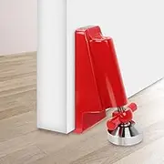 Door Stoppers Floor Security, Portable Door Lock for Travel, Hotel Door Locks for Travelers, Travel Anti Theft Door Blocker Door Stop for Home Bedroom Hotel Bar (Without Alarm)