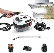 Steam Cleaner, 2500W High Pressure Steam Cleaning Machine, Portable Handheld High Temperature Steam Cleaners, Steamer with 6-Speed Adjustment for Cleaning Grout Tile Car Living Room Kitchen Bathroom