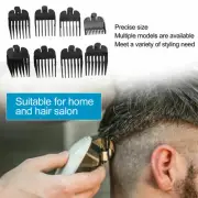 8in1 Hair Clipper Limit Comb Guide Trimmer Guards Attachment Barber for Wahl