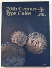 Whitman 20th Century Type Coins Coin Folder, Album Book #9046