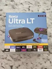 New/Sealed - Roku Ultra LT Streaming Device 4K/HDR/Dolby Vision & Voice Remote